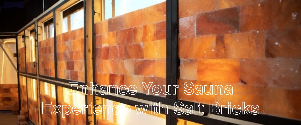 Salt bricks for Sauna