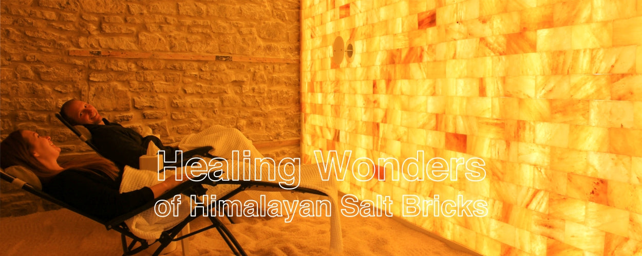healing wonders of Himalayan salt bricks for sauna