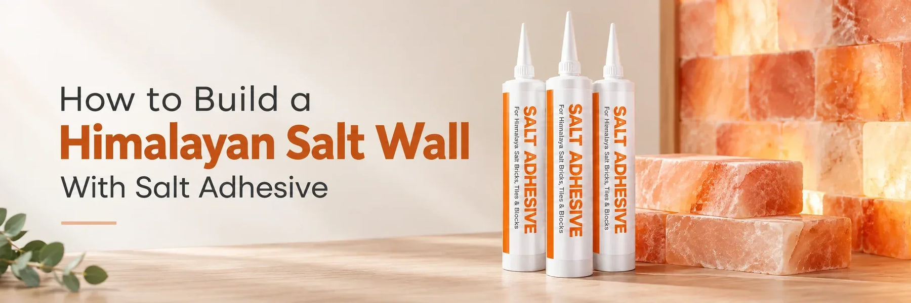 Himalayan salt adhesive for salt wall - Himalayan salterz 