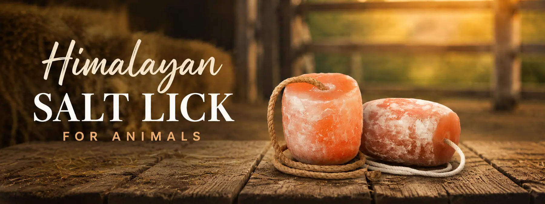 Himalayan salt lick for animals - Himalayan Salterz