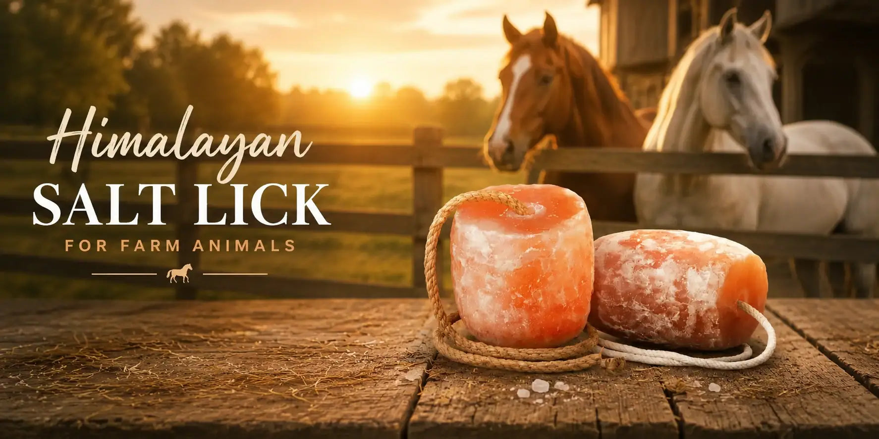 Himalayan salt lick for Horses - Himalayan Salterz 