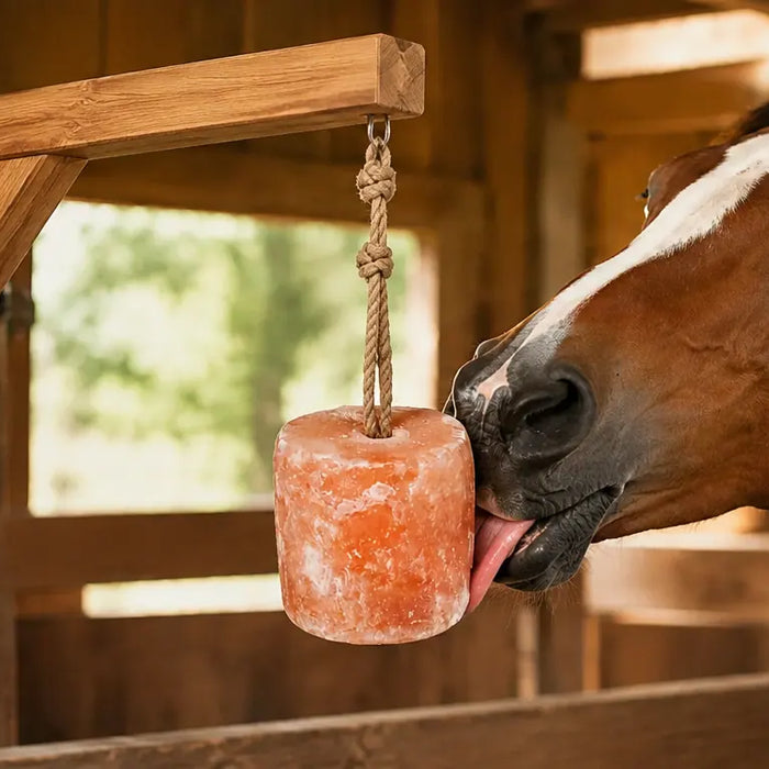 HImalayan salt lick for horses, cows, cattle and other animals 