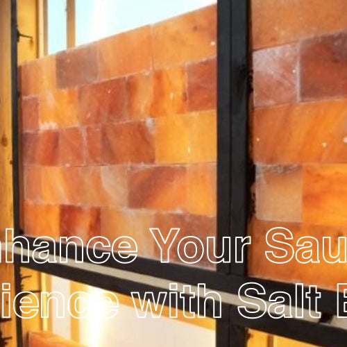 Salt bricks for Sauna