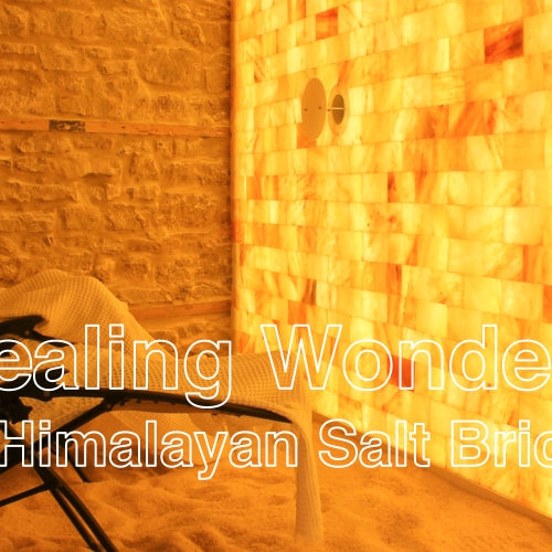 healing wonders of Himalayan salt bricks for sauna