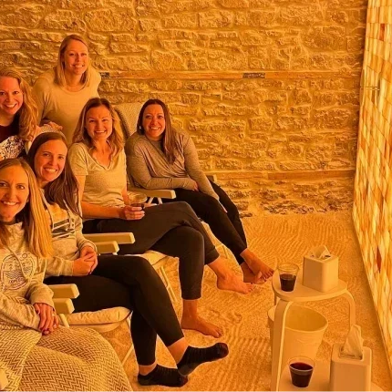 Himalayan salt wall for sauna - Himalayan Salterz 