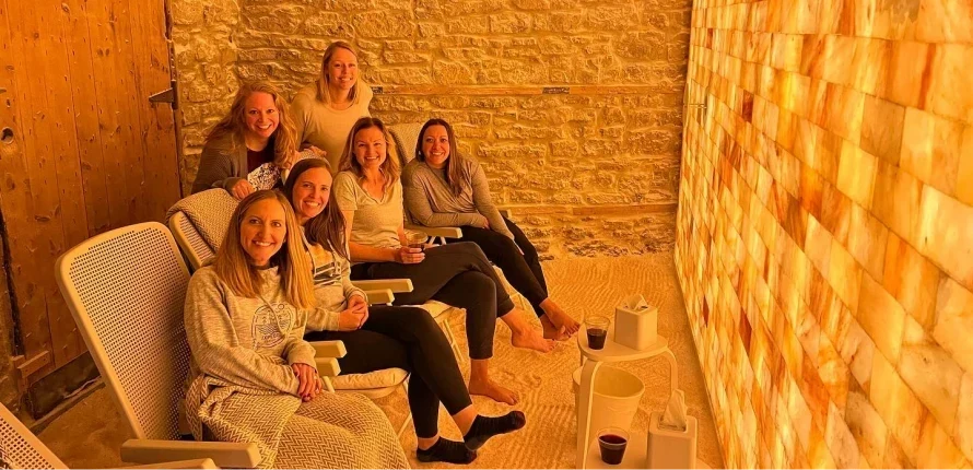 Himalayan salt wall for sauna - Himalayan Salterz 
