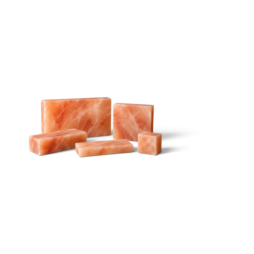 multi size Himalayan salt blocks