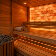 Cozy Sauna Salt Wall
