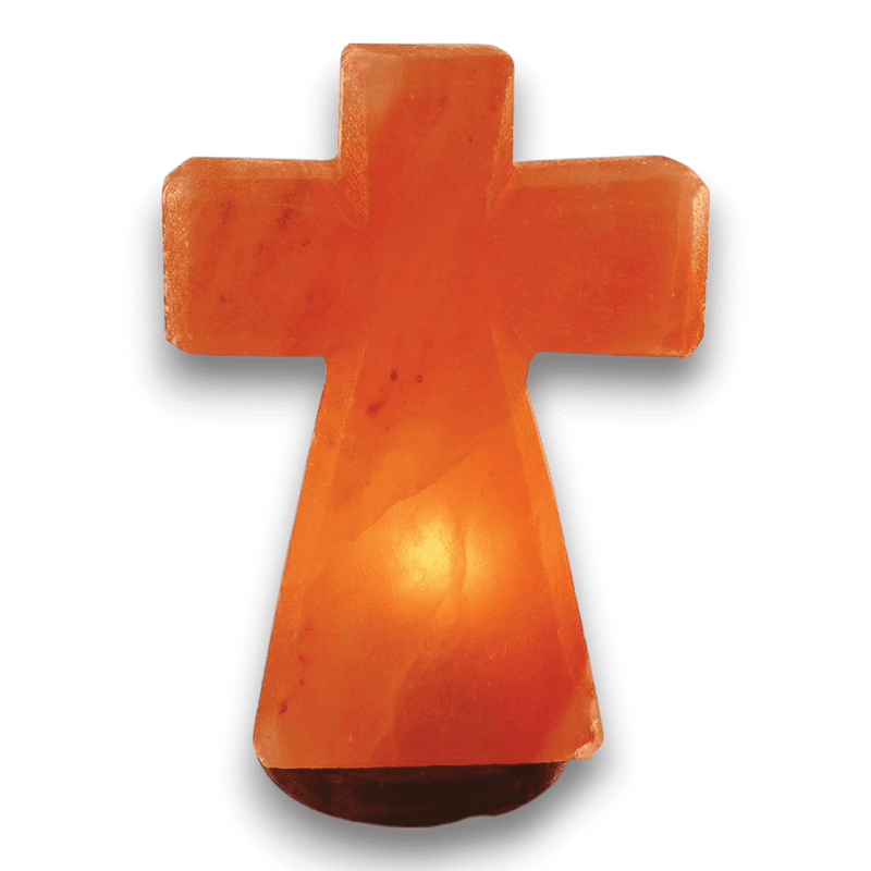 Himalayan Cross Salt Lamp - Himalayan Salterz