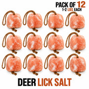 Himalayan lick salt block for deer pack of 12