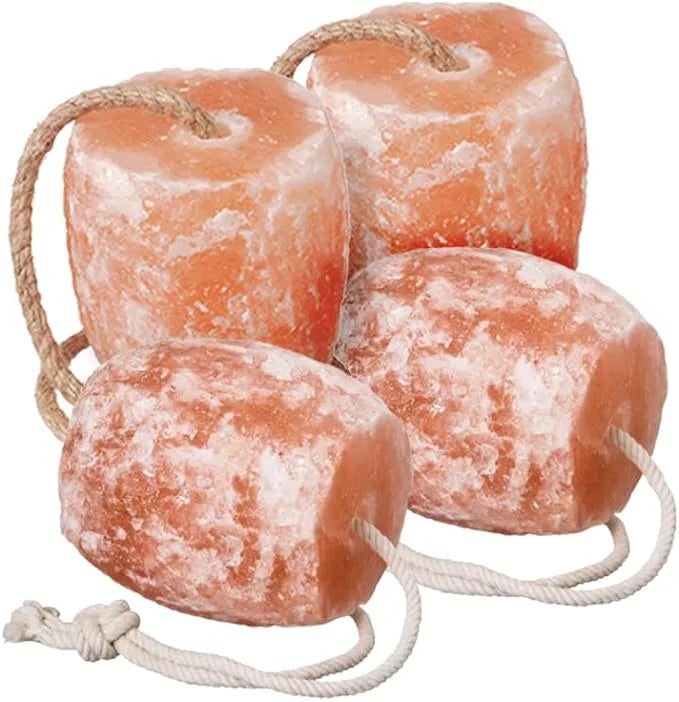 Licking salt block