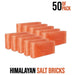 Pink salt bricks