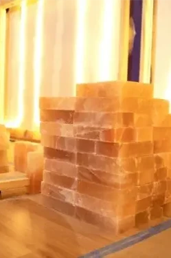 Himalayan salt bricks and blocks