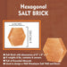 Hexagonal Salt Bricks details - Himalayan Salterz