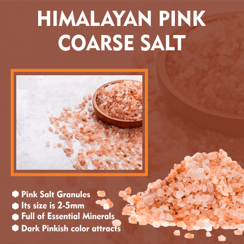 Himalayan Pink COARSE Salt - Himalayan Salterz